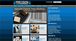 Desktop Screenshot of precisionsolutionsinc.com